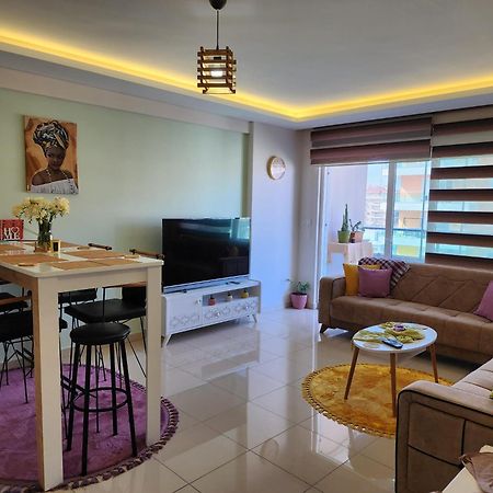 Apartamento Cozy Sea View Next To The Beach, In The Mid Of The Market, Saturday Bazar, Restaurants & Bars Etc, Alanya Mahmutlar! Exterior foto