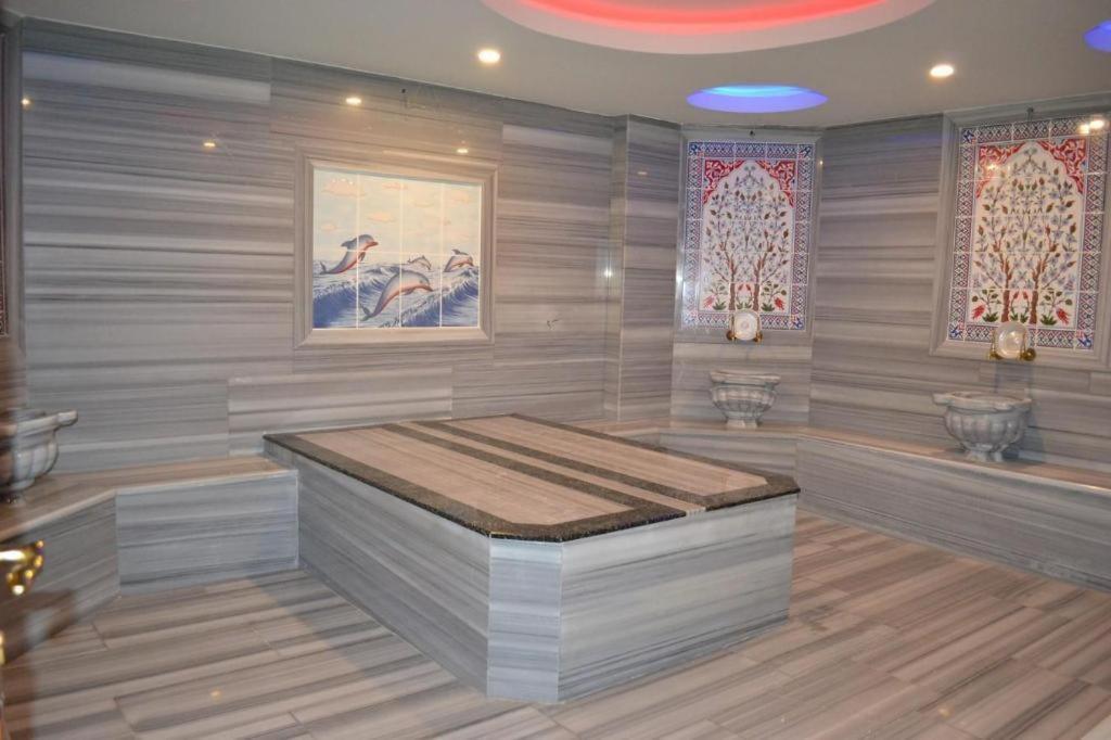 Apartamento Cozy Sea View Next To The Beach, In The Mid Of The Market, Saturday Bazar, Restaurants & Bars Etc, Alanya Mahmutlar! Exterior foto