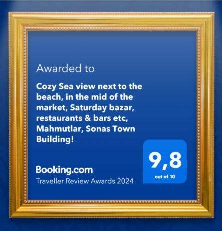 Apartamento Cozy Sea View Next To The Beach, In The Mid Of The Market, Saturday Bazar, Restaurants & Bars Etc, Alanya Mahmutlar! Exterior foto