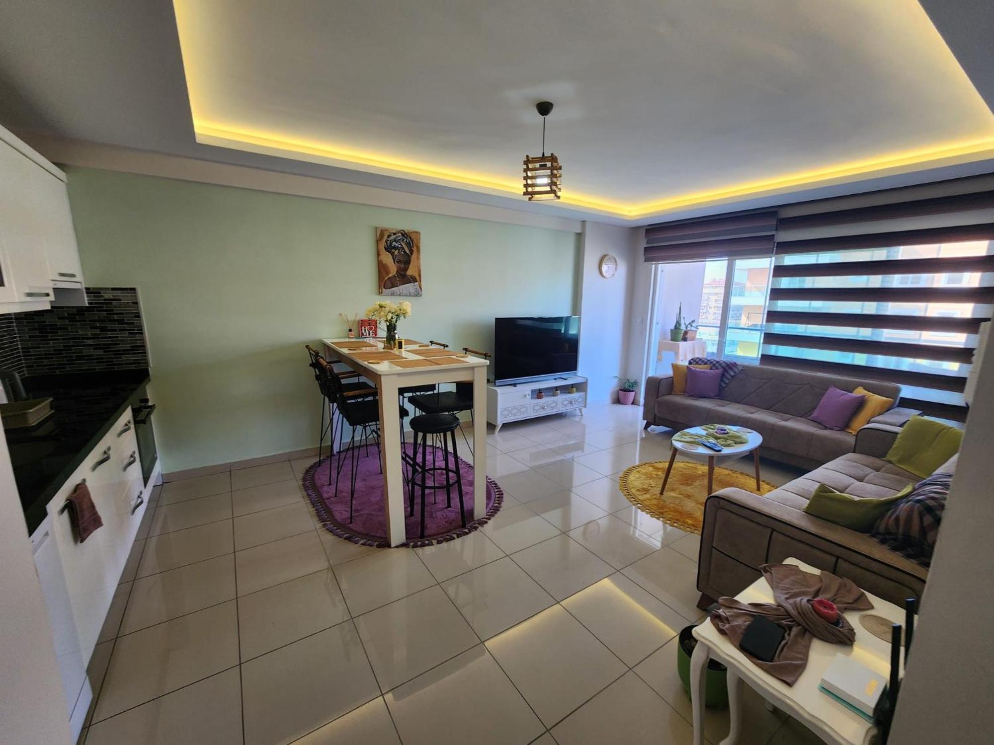 Apartamento Cozy Sea View Next To The Beach, In The Mid Of The Market, Saturday Bazar, Restaurants & Bars Etc, Alanya Mahmutlar! Exterior foto