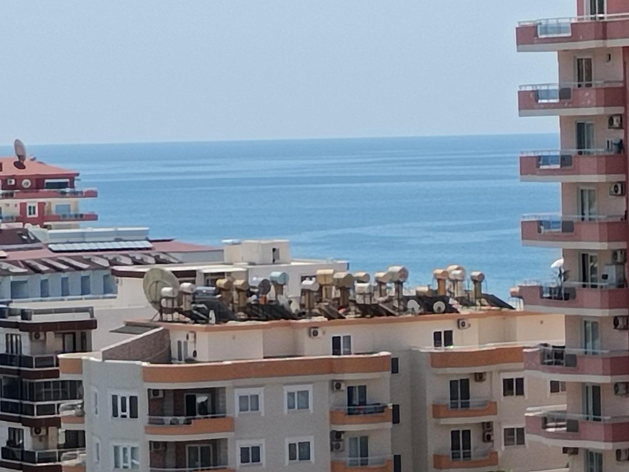 Apartamento Cozy Sea View Next To The Beach, In The Mid Of The Market, Saturday Bazar, Restaurants & Bars Etc, Alanya Mahmutlar! Exterior foto
